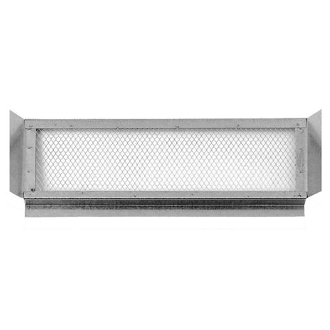 22 in x 6 in steel soffit eave vent box|Gibraltar Building Products 22.25.